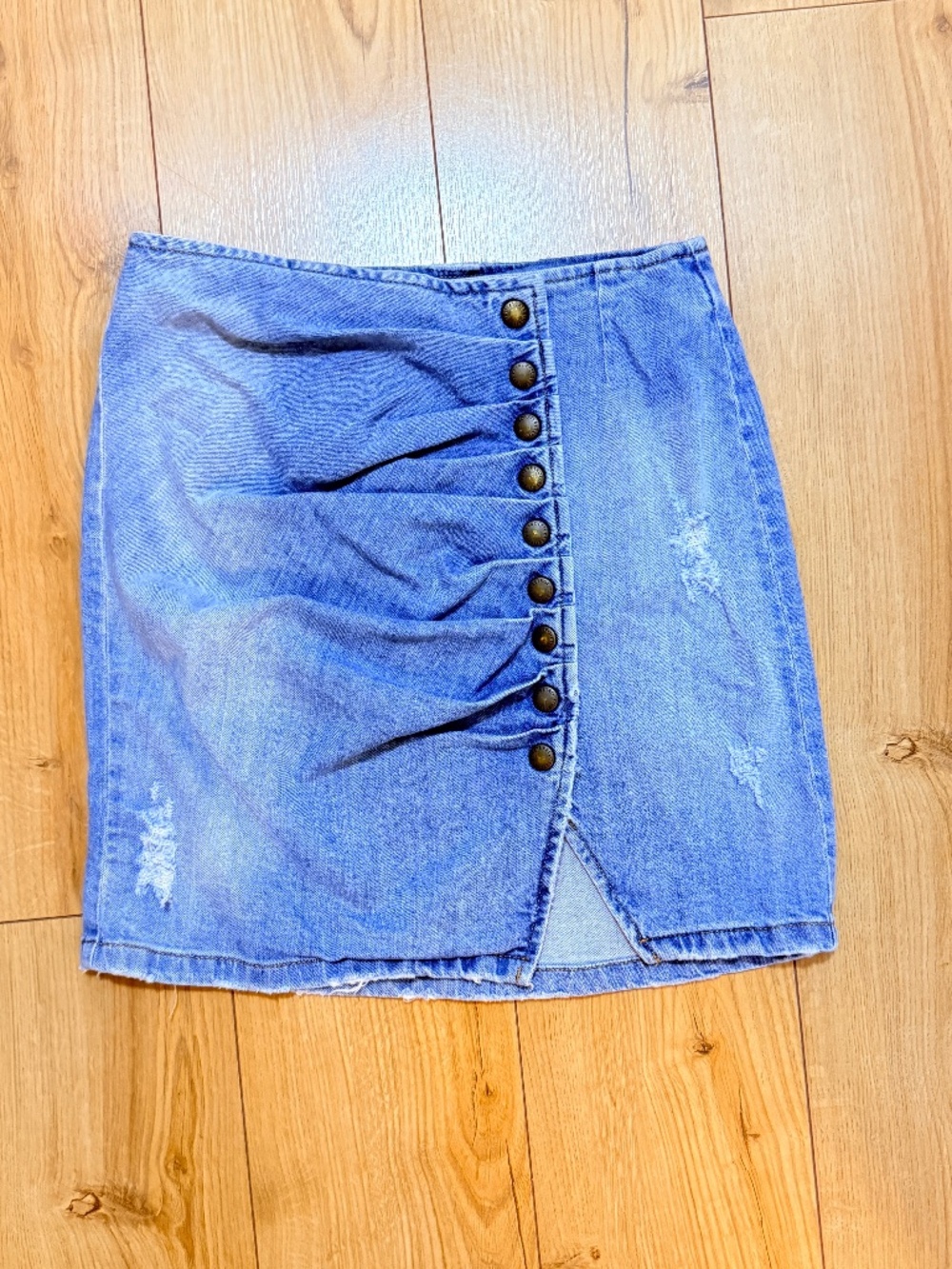 Retrofete ‘Willa’ jean skirt